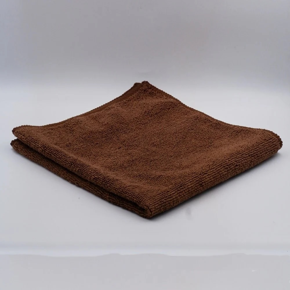 Brown Microfiber Towel Pack of 1 Pc brown