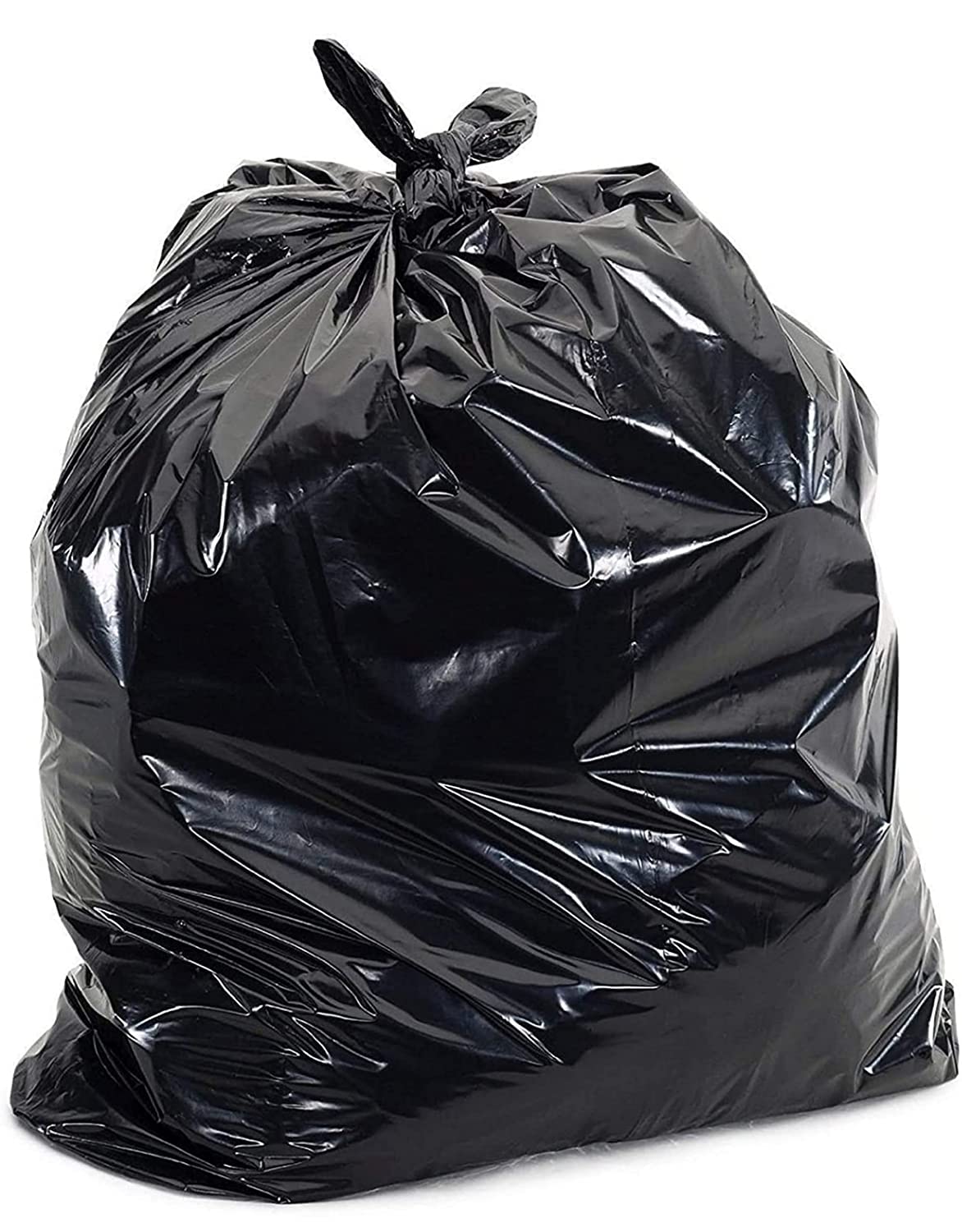Black Diamond Plastic Garbage Bags, 17 x 23 Inches black