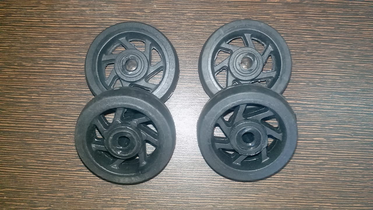 Luggage Bag wheel 4 PIC - Hardware, Tools and Home Safety | Buy online on ZillyBuy