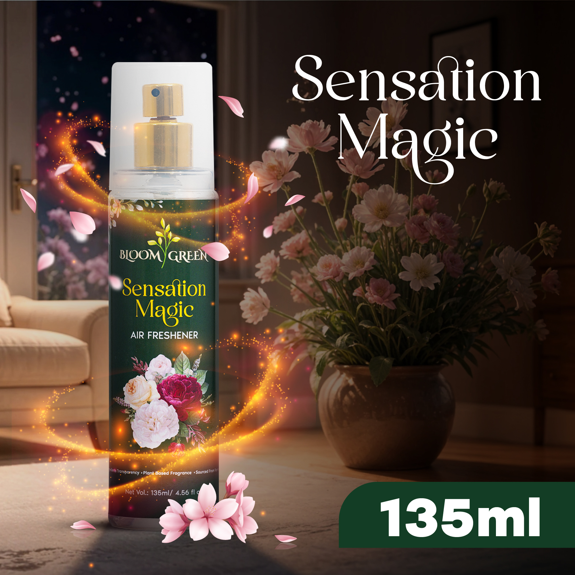 Sensation magic Room Freshener Spray - Relaxing Lavender Scent - Fresheners and Repellents | Buy online on ZillyBuy