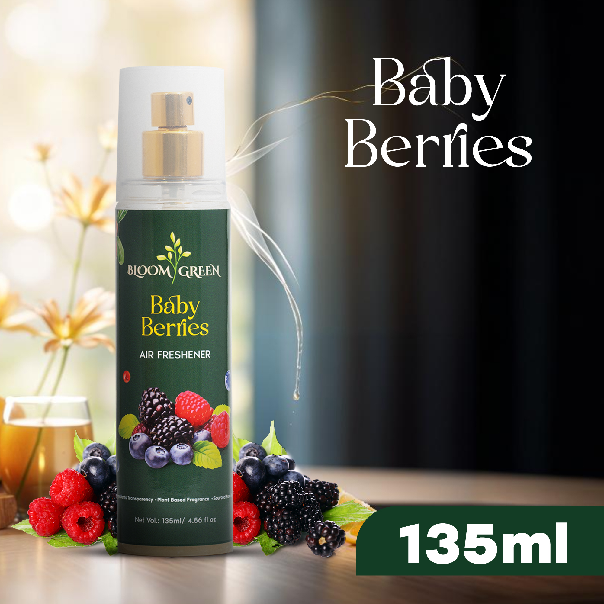 Baby Berries Air Freshener - Safe & Pet-Friendly - Fresheners and Repellents | Buy online on ZillyBuy