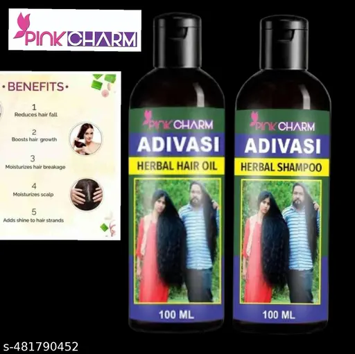 Advanced Hair Growth Oil and Shampoo Strengthen, Nourish, and Revitalize ( Shampoo 100ML + Oil 100ML)