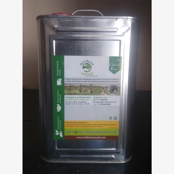 Wooden Cold Pressed Groundnut Oil