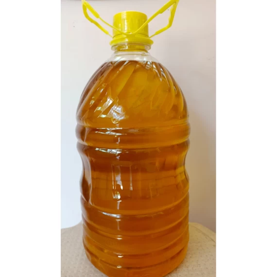 Wooden Cold Pressed Sunflower Oil