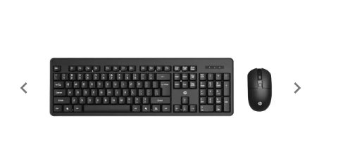 HP KM200 Wireless Mouse and Keyboard Combo black