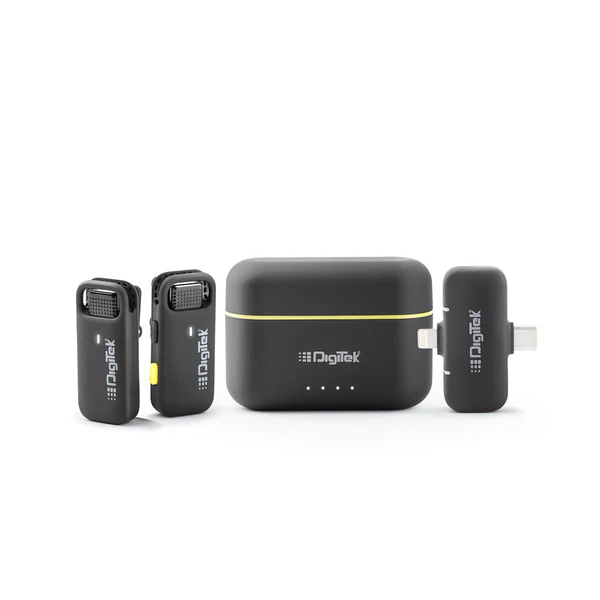 Digitek (DWM-103) Wireless Microphone System with ANC Noise Reduction - Microphone | Buy online on ZillyBuy