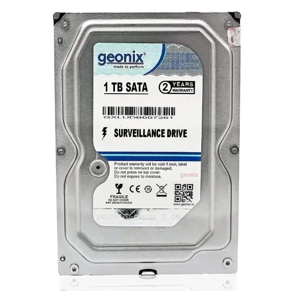 GEONIX 1 TB SATA Hard Drive for Desktop8.89 cm(3.5 Inch) 5400 RPM High Speed Data Transfer, Heavy Duty Hard DiSK