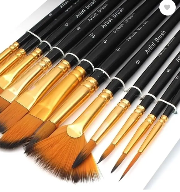 Orld HIGH QUALITY Artists, Painting Brushes Set of 12** - Electricals | Buy online on ZillyBuy