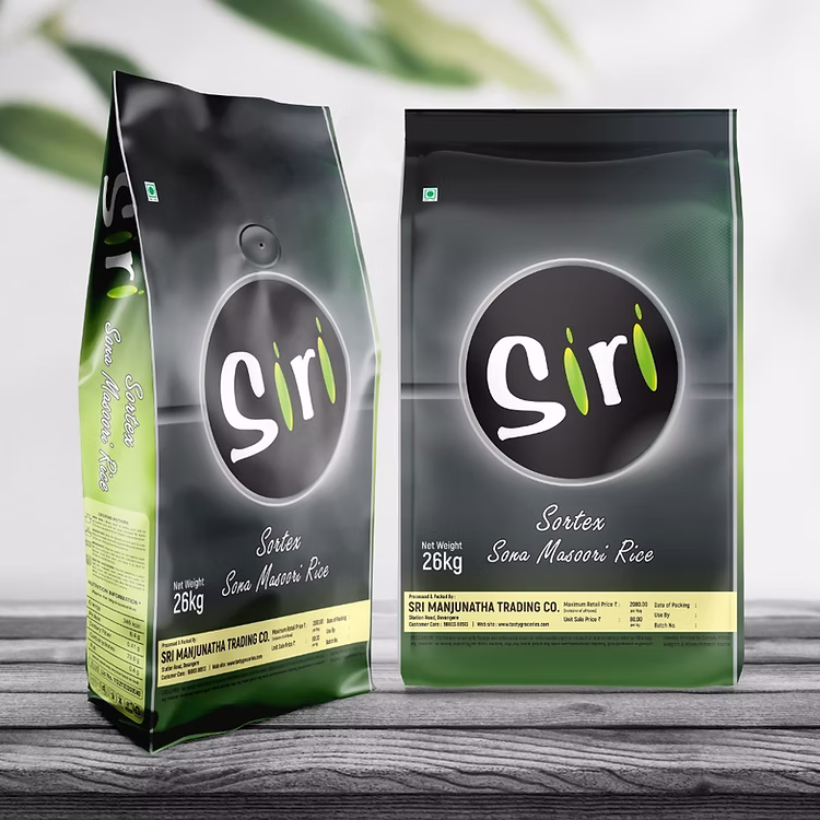SIRI Sona Massori Raw Rice 26 KG