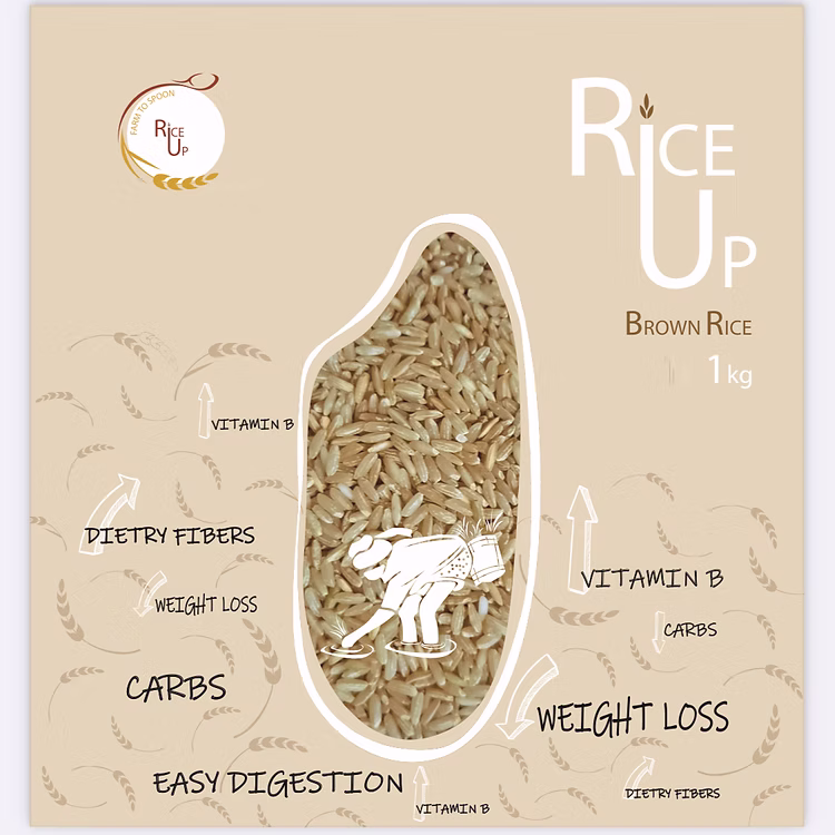 Rice Up Brown Rice 1 KG