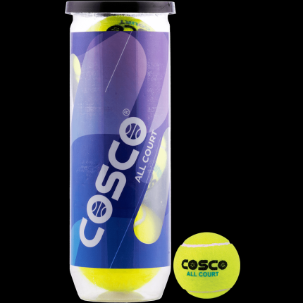 Cosco All Court Tennis Balls yellow