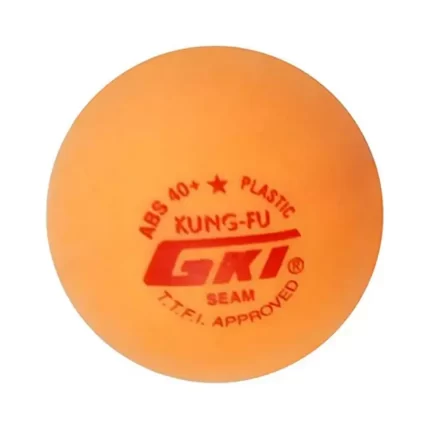 GKI KUNG FU Plastic Table Tennis Ball Standard Size Pack of 6- Orange - Toys and Games | Buy online on ZillyBuy