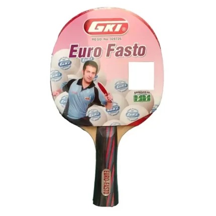 GKI Euro Fasto Table Tennis Racquet- Multicolor - Toys and Games | Buy online on ZillyBuy