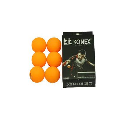 KONEX Table Tennis Balls 40 mm (Pack of 6 Orange Ball) - Toys and Games | Buy online on ZillyBuy