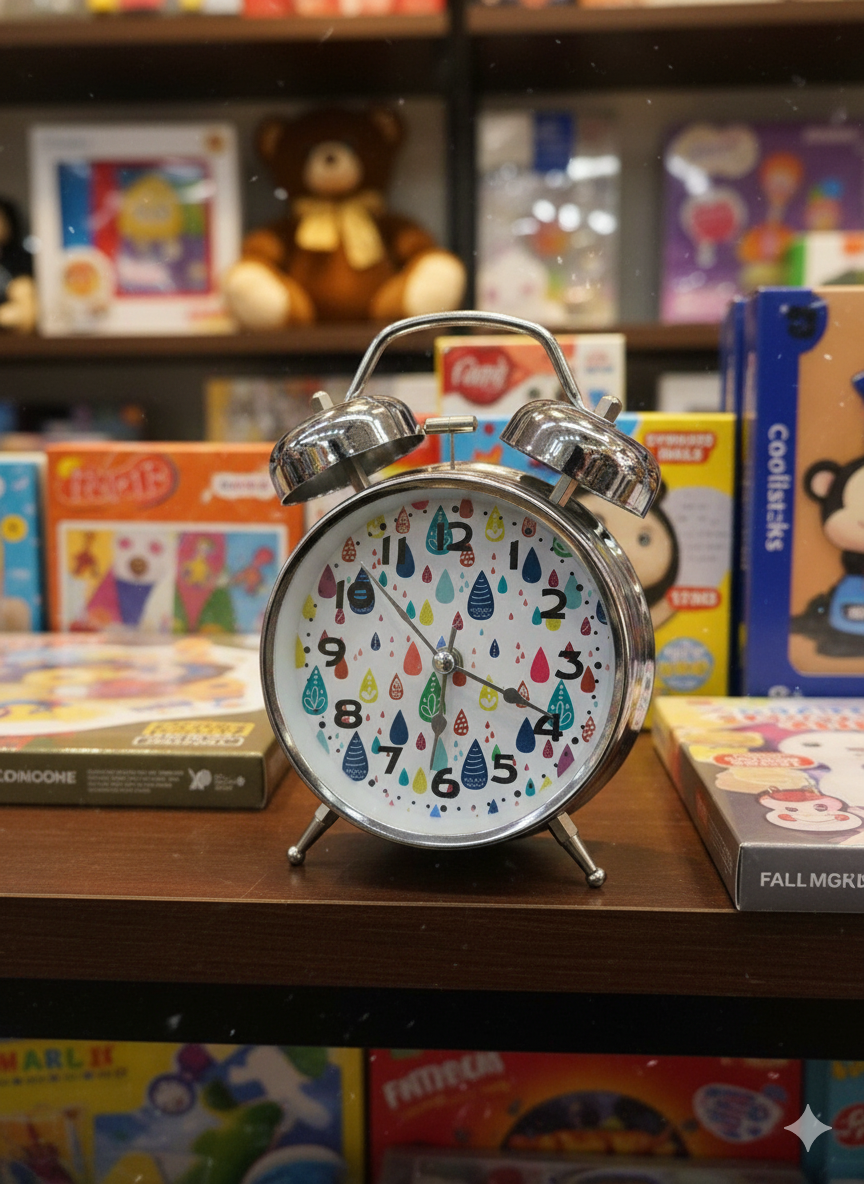 Modern Twin-bell alarm clock - Toys and Games | Buy online on ZillyBuy