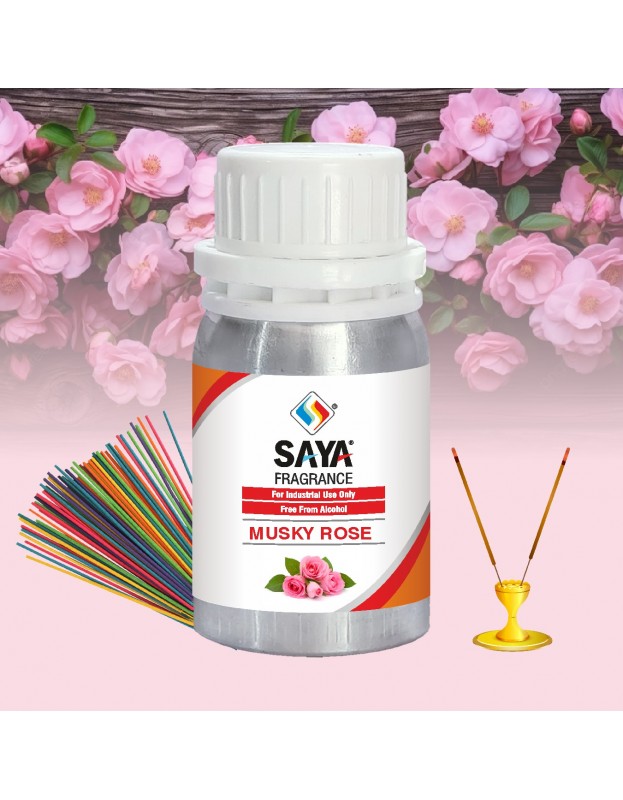 Musky Rose Fragrance for Agarbatti - Pooja Needs | Buy online on ZillyBuy