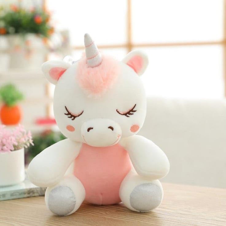 Cute Sitting Unicorn Premium Stuffed Soft Plush 25cm - Toys and Games | Buy online on ZillyBuy