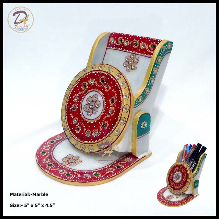 Marble Pen Stand - Stationery | Buy online on ZillyBuy
