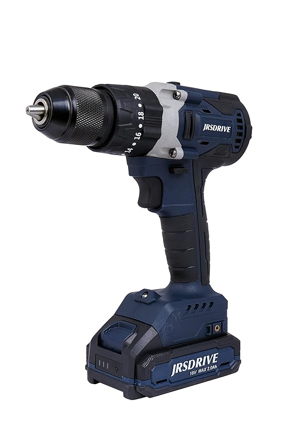Eastman Cordless Drill Machine Bettery Operated -13mm, 18V Li Battery Comes With Carrying Case and Charger Power 800W, No Load Speed - 1750RPM, Torque - 80Nm(ECID-13) - Hardware, Tools and Home Safety | Buy online on ZillyBuy
