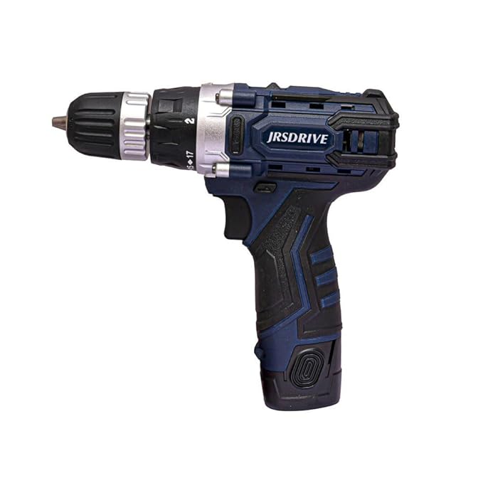 Eastman Professional ECD-10N Cordless Drill Driver, 12 V, 10 mm Chuck with 1.5Ah Battery, Charger & Carrying Case, Drilling Machine With Battery For home (ECD-10N) - Hardware, Tools and Home Safety | Buy online on ZillyBuy