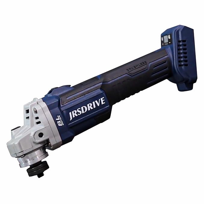 Eastman Jrsdrive Brushless Cordless Angle Grinder with 100mm Disc Diameter, 800 W input power, 5000-9000 RPM No Load Speed Machine Professional Use (ECAG-100) - Hardware, Tools and Home Safety | Buy online on ZillyBuy
