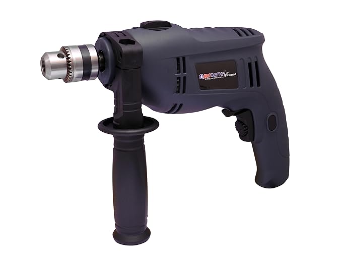Eastman Plane with Impact Drill with 10 Mm Drill Capacity, 550 Watt Input Power, 2900 Rpm, Carbon Set Machine Corded Electric Home & Professional Use (EID-010C) - Hardware, Tools and Home Safety | Buy online on ZillyBuy