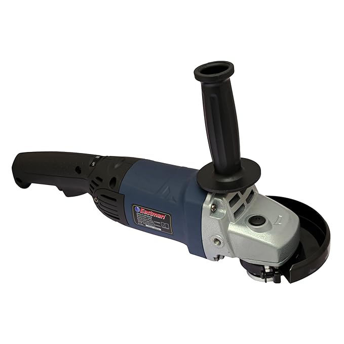 Eastman Corded Electric Angle Grinder 1350 Watts, 125 Mm Wheel Dia, 3000-9000 Rpm, 1350W, Single Speed model Heavy Duty Machine Professional Use (EDG-125NE) - Hardware, Tools and Home Safety | Buy online on ZillyBuy