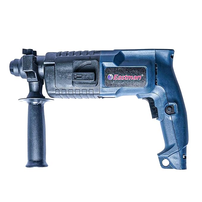 Eastman Electric Hammer Drill Box Machine 20mm Drill Capacity, 0-5000BPM Impact Rate, 1200RPM No Load Speed, 500W Power, 2.6kg Net Weight, Free Bit Drilling Machine (EHD-020N) - Hardware, Tools and Home Safety | Buy online on ZillyBuy