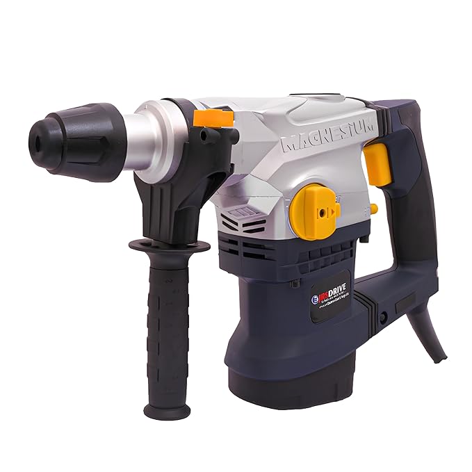 Eastman Electric Hammer Drill Box Machine 26mm Drill Capacity, 0-4600BPM Impact Rate, 800RPM No Load Speed, 1250W Power, 5.7kg Net Weight, Free Bit Drilling Machine (EHD-32N) - Hardware, Tools and Home Safety | Buy online on ZillyBuy