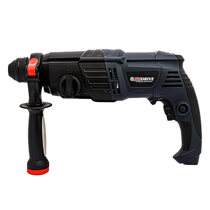 Eastman Electric Hammer Drill Box Machine 26mm Drill Capacity, 0-4600BPM Impact Rate, 900RPM No Load Speed, 710W Power, 3.4kg Net Weight, Free Bit Drilling Machine (EHD-026) - Hardware, Tools and Home Safety | Buy online on ZillyBuy
