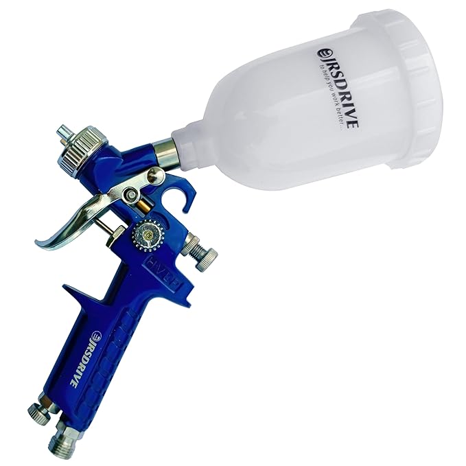 Eastman Paint Spray Gun for Automotive, Furniture, and Home Painting 1.4 mm Nozzle, Adjustable Air Pressure, 250ml Aluminum Cup, Includes Cleaning Brush (EPSG-3140) - Hardware, Tools and Home Safety | Buy online on ZillyBuy