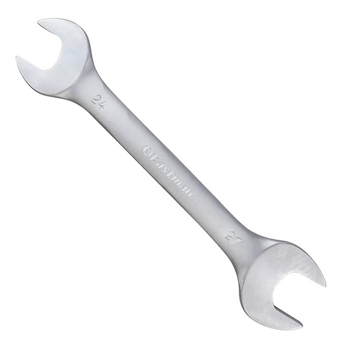 Eastman Doe Jaw Spanners - Crv Set Of 8Pcs, Kit-03-80M, Chrome Vanadium Steel, Chrome Plated, Chrome Finished Double Sided Open End Wrench, Wrench Set Tools (E-2002) - Hardware, Tools and Home Safety | Buy online on ZillyBuy