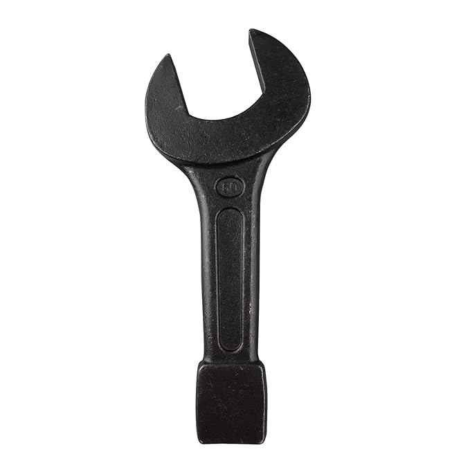 Eastman Slogging Spanners Wrench with 75mm Open End & Ring End Chrome Vanadium Steel Auto-Black Finish Wrench for Removing Very Tight Nuts and Bolts (E-2081) - Hardware, Tools and Home Safety | Buy online on ZillyBuy
