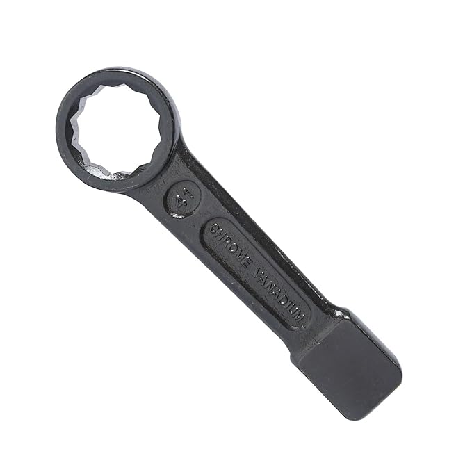Eastman Slogging Spanners Wrench Ring End & Open End 34mm, Chrome Vanadium Steel Auto-Black Finish Wrench for Removing Very Tight Nuts and Bolts (E-2082) - Hardware, Tools and Home Safety | Buy online on ZillyBuy
