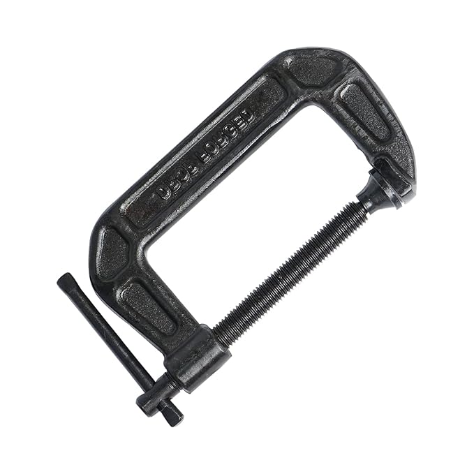 Eastman C-Clamps 12/300 Inch, Heavy Duty, Carbon Steel Drop Forged,Black Oxide Finish Adjustable clamps C type Clamping wood working Metal Steel Clamping (E-2036) - Hardware, Tools and Home Safety | Buy online on ZillyBuy