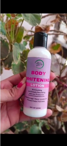 body whitening moisturizing lotion