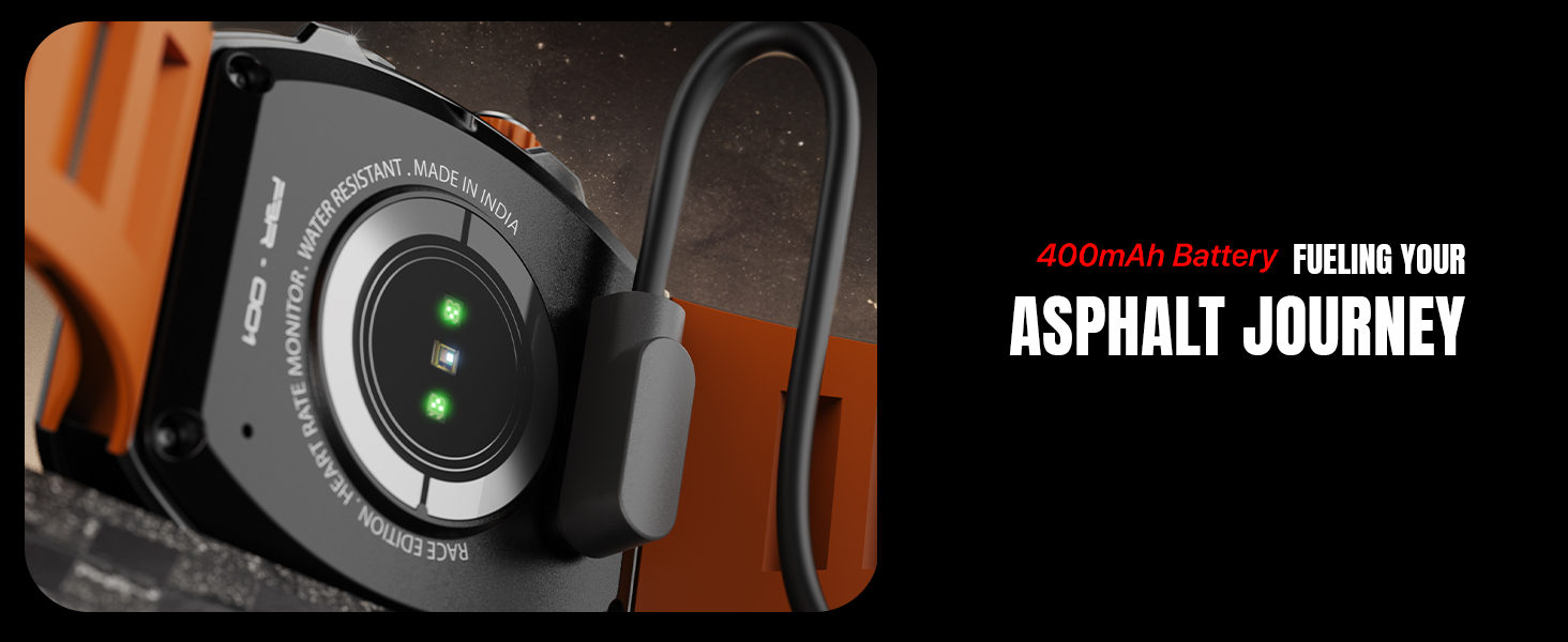 Fire-Boltt Ashphalt Smartwatch | 1.91" Display | BT Calling