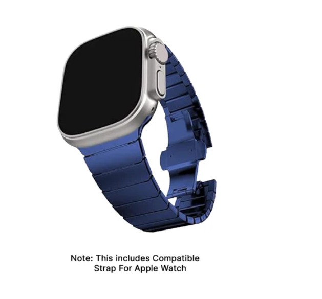 Ghost - Ultra Thin Stainless Steel iWatch Strap 45 MM - Watch Strap Band | Buy online on ZillyBuy
