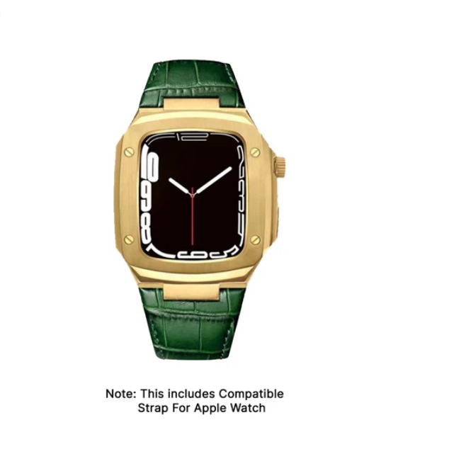 Pandora - Luxury Stainless Steel Case & Genuine Leather Strap - GG - Watch Strap Band | Buy online on ZillyBuy