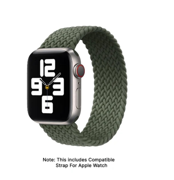 Army - Strong Nylon Braided Watch Strap for iWatch - Green 42 MM - Watch Strap Band | Buy online on ZillyBuy