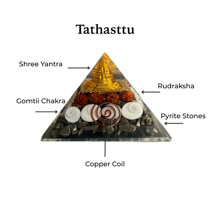 Money Magnet Pyrite 3 Pyramid - Pooja Needs | Buy online on ZillyBuy