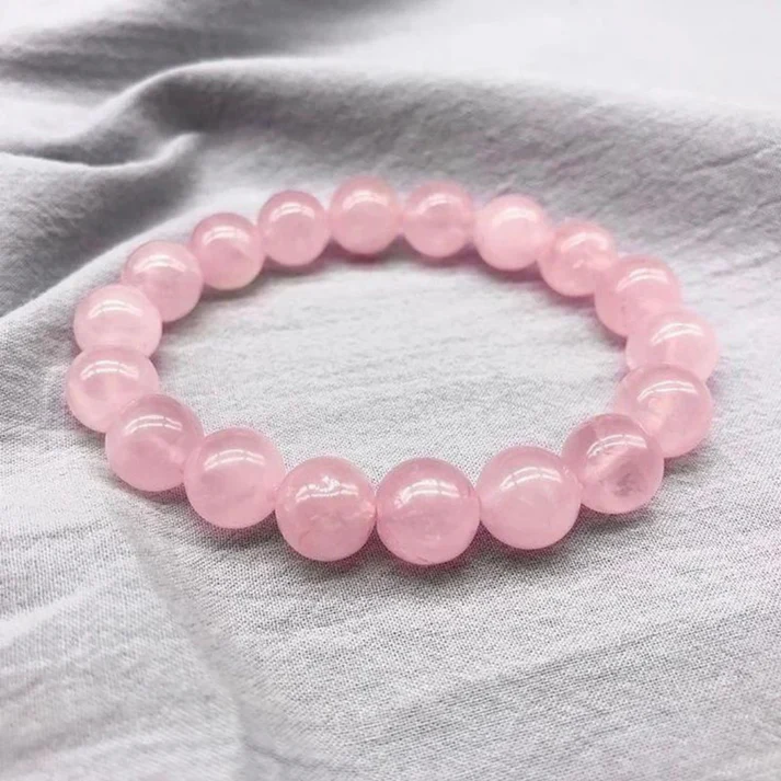 Rose Quartz Natural Crystal Bracelet - Pooja Needs | Buy online on ZillyBuy