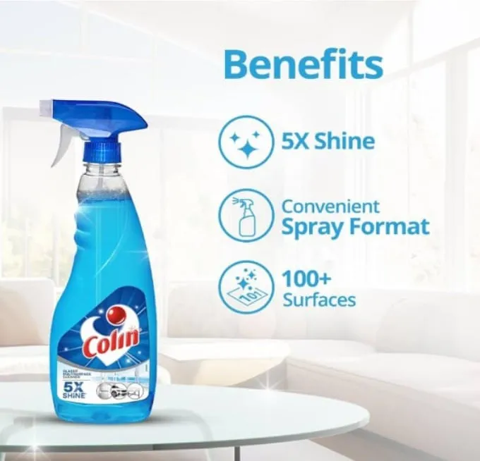 Colin Liquid Spry 500ml (Pack of 2) blue