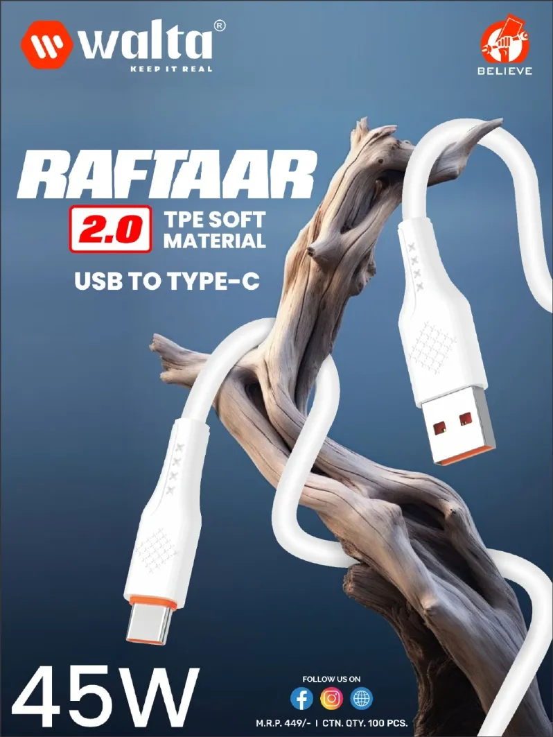 Raftaar 2.0 Type C 45W