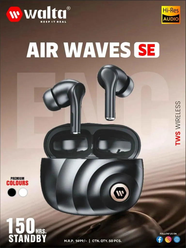 AIR WAVE SE/FE Earbuds black