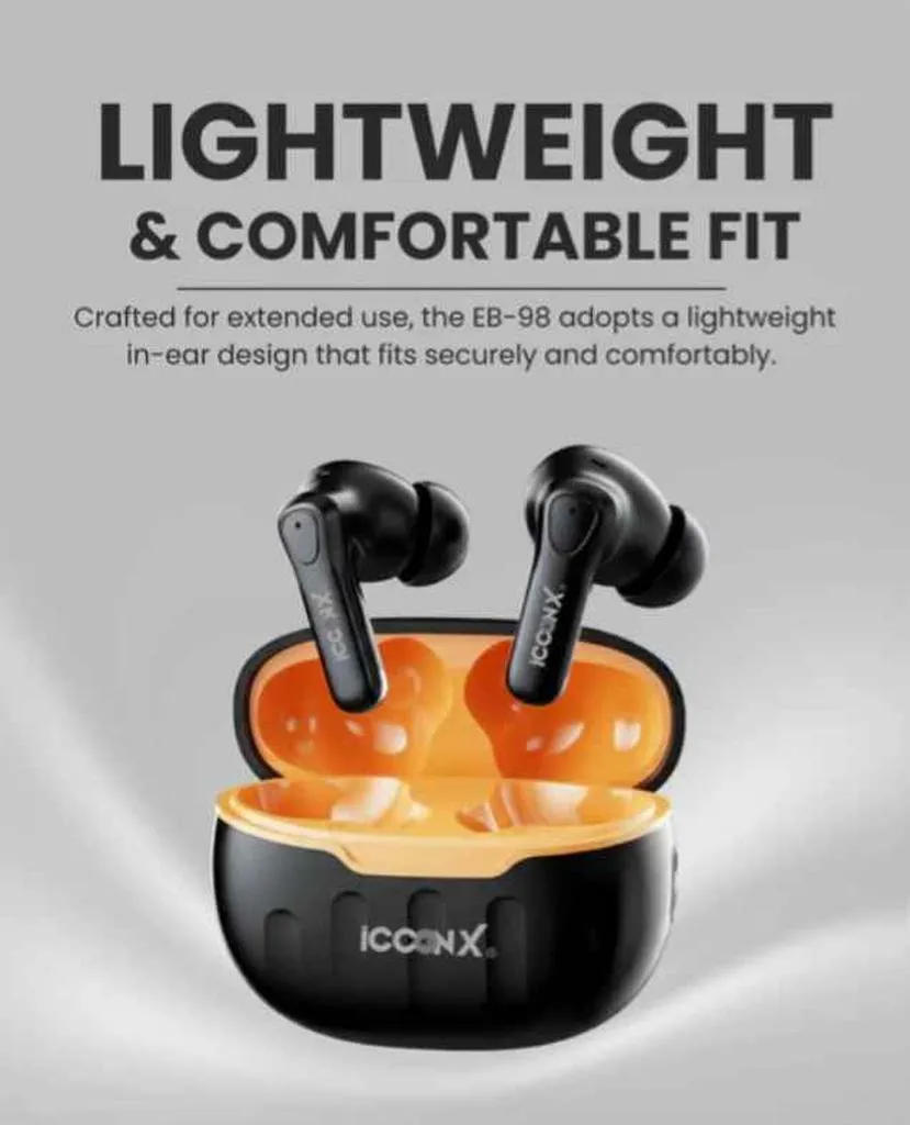 EB98  Earbuds black
