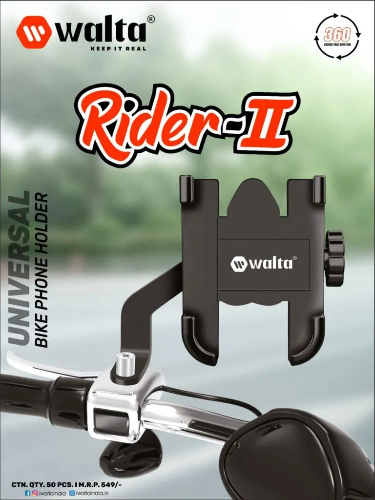 RIDER-IIBike  Phone Holder Stand black