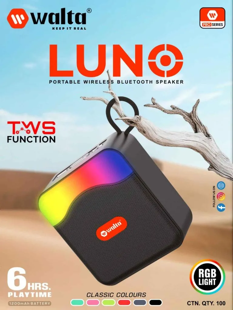 LUNO SPEAKER black