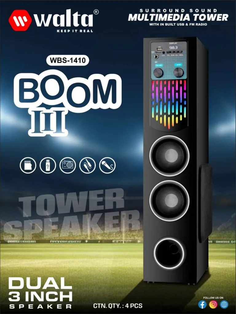 BOOM 3 SPEAKER black