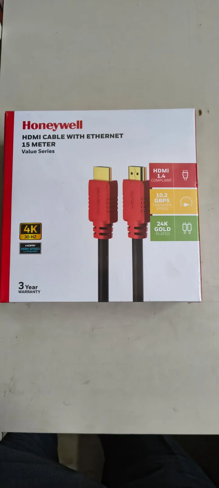 Honeywell HDMI cable